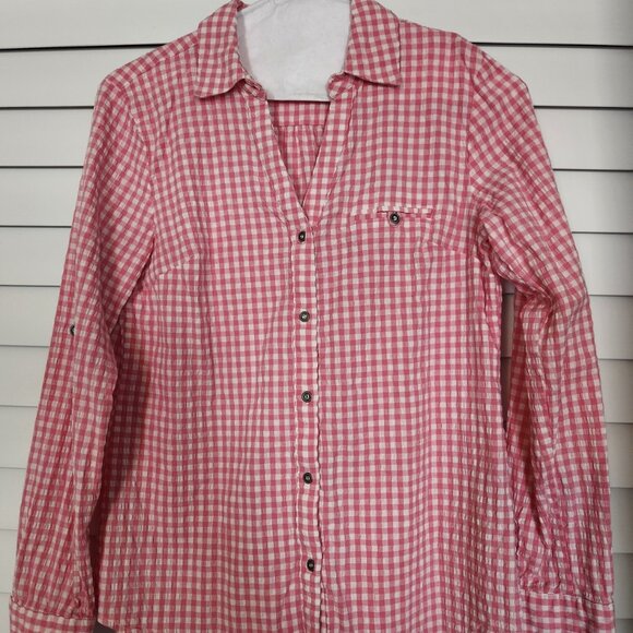 Kut From The Kloth Feena Button Down Textured Top - Picture 2 of 4